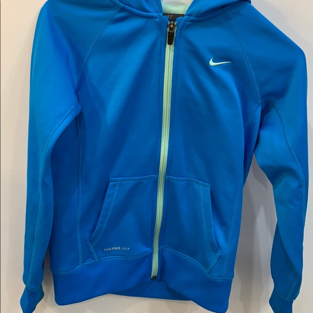 Blue nike hoodie Girls Youth Large